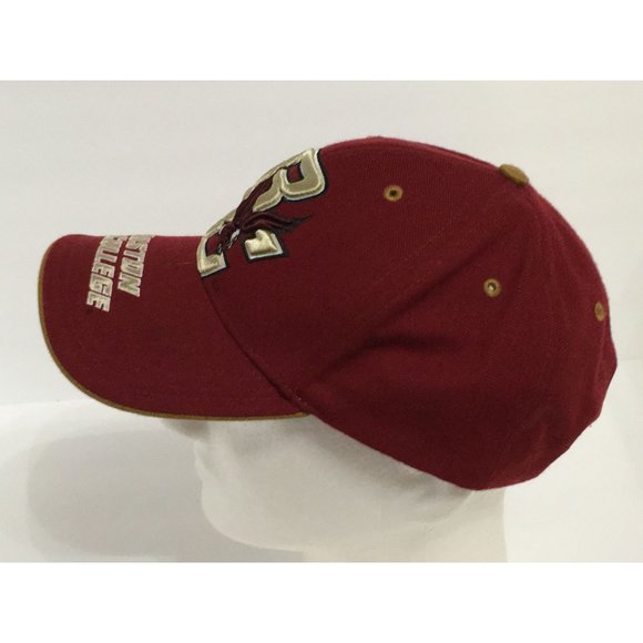 Boston College Eagles Maroon Twin Enterprises Wool Adjustable Baseball Hat - Picture 5 of 7